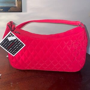 RED VERA BRADLEY SHOULDER BAG